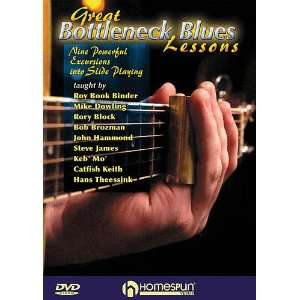   Bottleneck Blues Lessons   Slide Guitar DVD   TAB Musical Instruments