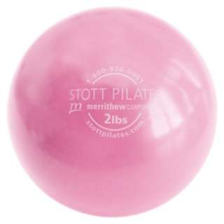 STOTT PILATES Toning Ball   Pink (2 lbs.).Opens in a new window