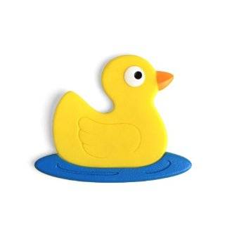 Kikkerland Rubber Ducky Tub Treads, Set of 5