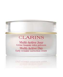 Clarins Multi Active Day Early Wrinkle Correction Cream   dry skin 