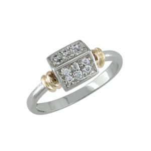  Funmika   size 13.50 14K Gold Bead Setting Diamond Ring Jewelry