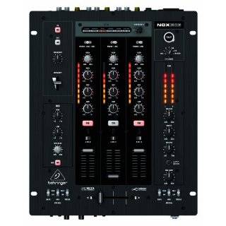 PRO Mixer Premium 3 Channel DJ Mixer with Optical VCA Crossfader, Beat 