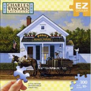   300 Piece Puzzle with EZ Grasp Pieces   Beauty Parlor Toys & Games