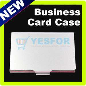 Stainless steel Credit Business Name Card Case Holder C  