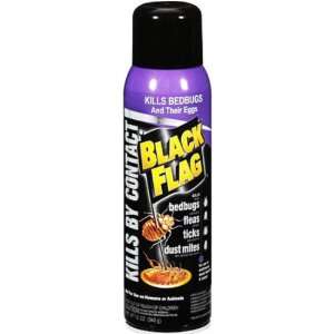  Black Flag Bedbugs Fleas Ticks & Dust Mites Killer Case 