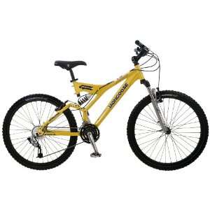 Mongoose Tech 4 Mens Dual Suspension Mountain Bike (26 Inch Wheels 