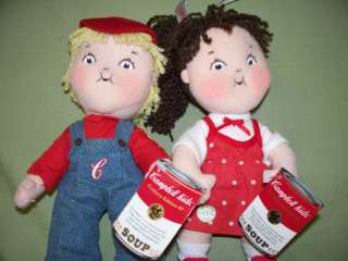 CAMPBELL SOUP KIDS Cloth Doll 2004 Century Edition  
