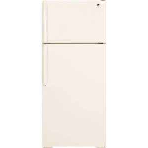 GE Bisque Top Freezer Freestanding Refrigerator GTH18GCDCC 