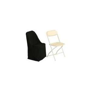   wedding Samsonite Folding Chair Cover   Black