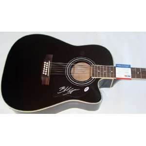 Blake Shelton Autographed Signed 12 String Guitar PSA/DNA