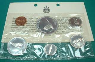 CANADA 1967 PROOF LIKE SET (SILVER) ***6 COINS***  