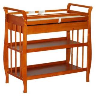 Athena Mary Changing Table in Pecan.Opens in a new window