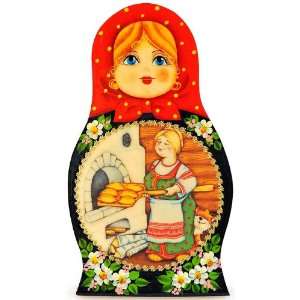    Cutting Board Decorative Girl At the Stove