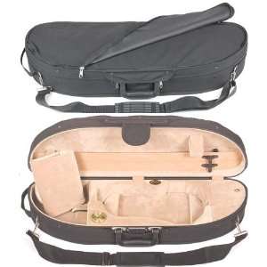  Bobelock Half Moon 1047 Black/Biege 1/2 Violin Case 