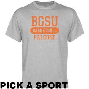  Bowling Green State Falcons Ash Custom Sport T shirt 