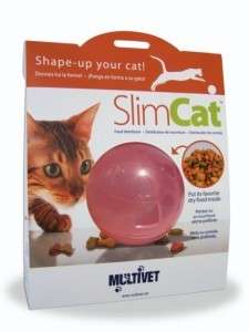 Multivet SlimCat Slim Cat Toy Food Distributor Ball PK  
