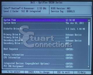 Dell OptiPlex GX260 Small Mini Tower 2.53GHz 256MB Ram DVD ROM CD RW