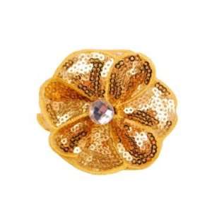  Jeweled Posey Sequin Brooch 