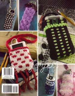 Tech Cozies, crochet & knit cell phone & more carriers  
