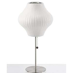  Pear Lotus Table Lamp by George Nelson