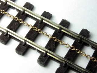 Miniature Heavy Brass Link Chain   1 Metre   BLACK  