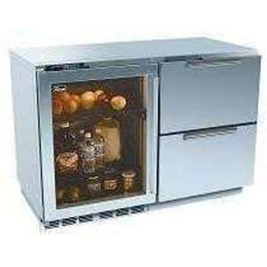  Perlick Built In Double Refrigerators With Overlay Glass 
