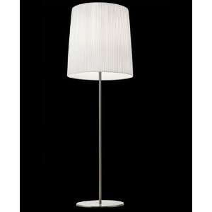 Romeo floor lamp   medium, ivory, Cotton fabric, 220   240V (for use 
