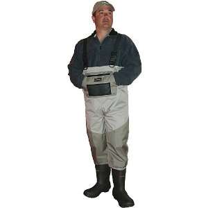  Caddis Mens 2 Tone Taupe Deluxe Breathable Boot Foot Wader 