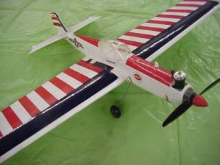 COX SUPER CHIPMUNK STUNT VINTAGE MODEL U/C AIRPLANE LOOKS UNRUN  