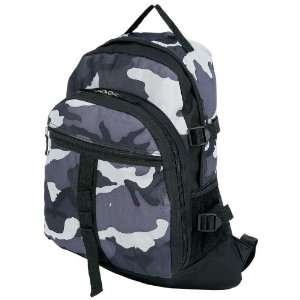   Camo Backpack By Extreme Pak&trade Black and Gray Urban Camo Backpack