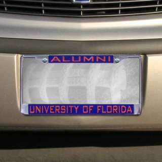 Florida Gators Alumni Chrome License Plate Frame  0000810815948  
