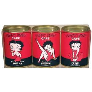 Vintage Betty Boop Cafe Hot Chocolate Cocoa Set  Grocery 
