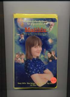 Matilda (VHS, 1996, Clam Shell Case; Closed Captioned)  
