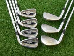 CLEVELAND CG4 IRONS 4 PW STEEL REGULAR AVERAGE COND.  