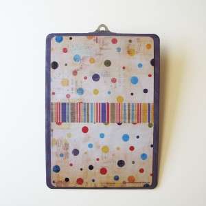 This paper covered & painted 2 sided clipboard is the perfect teacher 