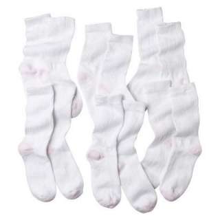 Hanes White Crew Cushion Socks   One Size.Opens in a new window
