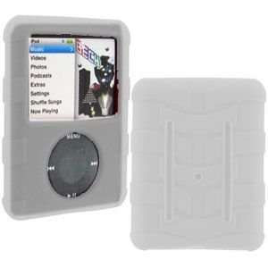   iPod Nano (3rd Gen) White Silicone Protective Case 