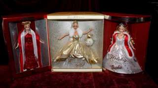 You also receive this extra Holiday COLLECTOR BARBIE from 2000