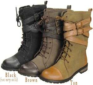 Women military Combat boots motorcycle riding boots,Ti9  