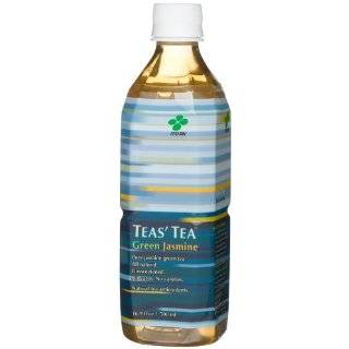 Teas Tea Jasmine Green Unsweetened Tea, 16.9 Ounce Bottles (Pack of 