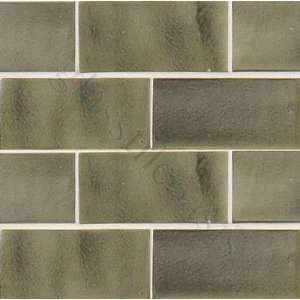   Grey Tapestry Handmade Tile Glossy Ceramic   16600