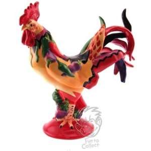   Neuhaus Ceramic Hot Wings Rooster Figurine, 10 Inch