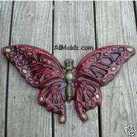 Butterfly Mold concrete plaster cement wall plaque mold  