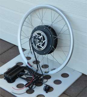Electric Bike Conversion Kit   Rear Hub Motor with 26 Rim and Speed 