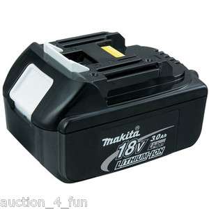 Makita Battery BL1830 New 18V LXT Li Ion 3.0Ah For Cordless Drill Saw 