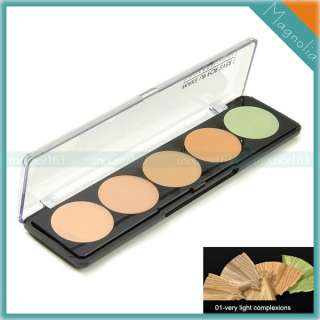 The camouflage cream palette can correct any flaw. With their high 