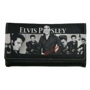  Elvis Presley Wallet   Checkbook Wallet EV90 Beauty