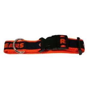 Chicago Bears Premium Football Dog Collar NFL Licensed   Size Small 10 