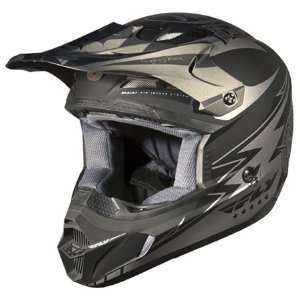    Fly Youth Kinetic Full Face Helmet Small  Black Automotive