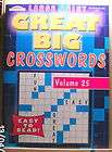 Kappa Puzzles Large Print Crosswords Puzzle Book VOLUME 40 (BRAND NEW)